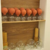 Auswahl an Schröpfköpfen Auswahl an Schröpfköpfen